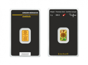 Heraeus賀利氏金條2克幻彩版 商品圖