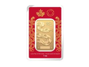 2025加拿大皇家生肖蛇年金條1盎司 商品圖