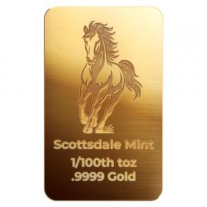 2026Scottsdale馬年金條0.01盎司 商品圖