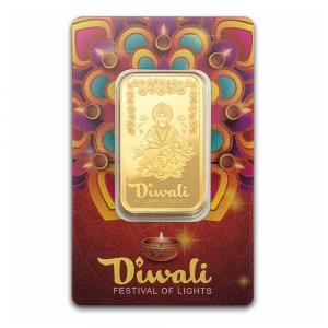 2025PAMP排燈節 – 財富吉祥女神與彩砂花樣金條1盎司 商品圖