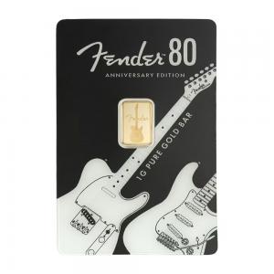PAMP Fender 80週年紀念金條1克 商品圖 PAMP Fender 80週年紀念金條1克 商品圖