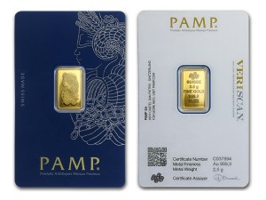 PAMP財富女神金條2.5克 商品圖
