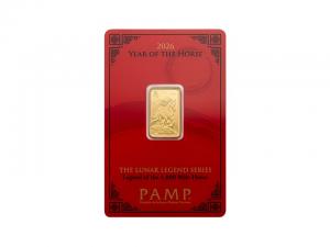 2026PAMP生肖馬年金條5克 商品圖 2026PAMP生肖馬年金條5克 商品圖