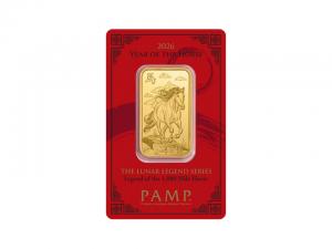 2026PAMP生肖馬年金條1盎司 商品圖 2026PAMP生肖馬年金條1盎司 商品圖