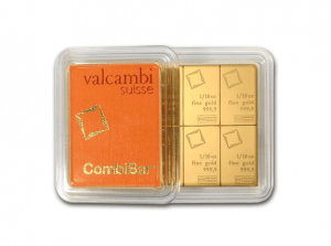 Valcambi金條0.1盎司X10片