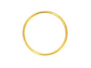 黃金光面太空環 3.18錢 5.9CM 商品圖