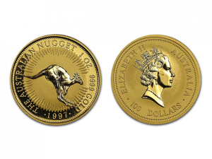 1997澳洲袋鼠金幣1盎司