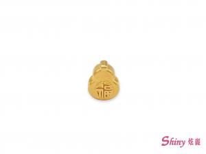 黃金福氣葫蘆串飾 0.24錢 商品圖