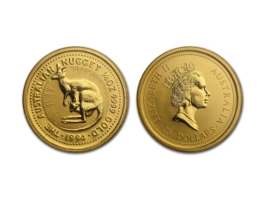 1994澳洲袋鼠金幣0.25盎司 商品圖
