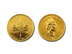 1995加拿大楓葉金幣0.25盎司 商品圖