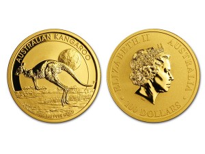 2015澳洲袋鼠金幣1盎司