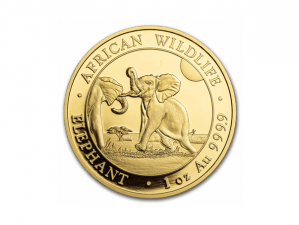 2024索馬利亞非洲象金幣1盎司