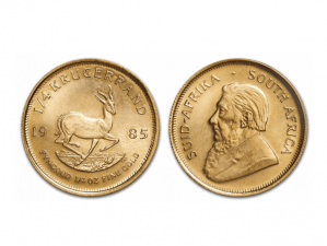 1985南非克魯格22K金幣0.25盎司