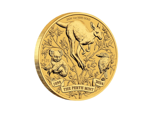 2024澳洲伯斯鑄幣廠125週年紀念金幣1盎司