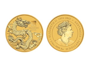 2024澳洲生肖龍年金幣0.25盎司(系列III) 商品圖