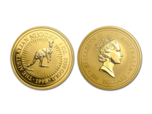1995澳洲袋鼠金幣1盎司
