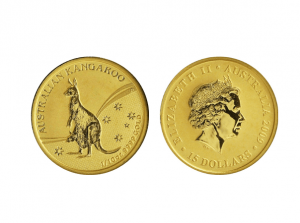 2009澳洲袋鼠金幣0.1盎司
