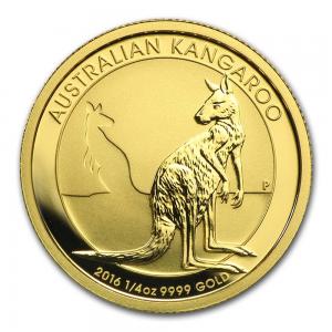 2016澳洲袋鼠金幣0.25盎司 商品圖