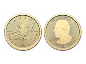 2024加拿大楓葉金幣0.5盎司