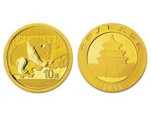 2016中國熊貓金幣1克 商品圖