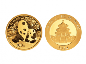 2024中國熊貓金幣8公克
