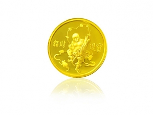 中國招財進寶金幣0.25盎司 商品圖