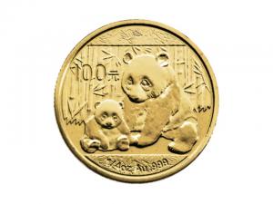 2012中國熊貓金幣0.25盎司 商品圖