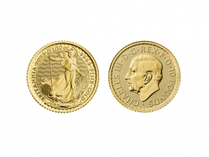 2023英國大不列顛金幣0.1盎司(二版-查理斯國王) 商品圖