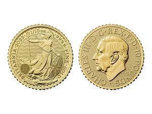 2025英國大不列顛金幣0.1盎司 商品圖