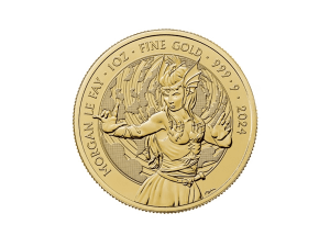 2024英國傳說-女巫摩根勒菲金幣1盎司