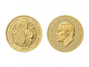 2024英都鐸獸西摩獨角獸金幣0.25盎司