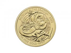 2025英國不列顛神話-貝武夫與巨龍金幣1盎司 商品圖