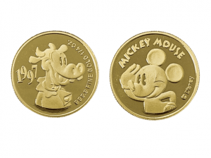 1997迪士尼金幣0.25盎司