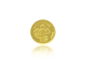1997迪士尼金幣0.05盎司