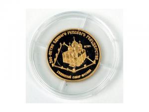 1989聖母升天大教堂K金幣0.25盎司 商品圖