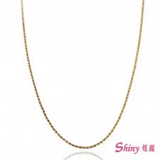 黃金麻花項鍊 3.61錢 60CM 商品圖