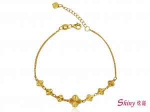 5G黃金雅美款手鍊 0.94錢 16+2.5CM 商品圖