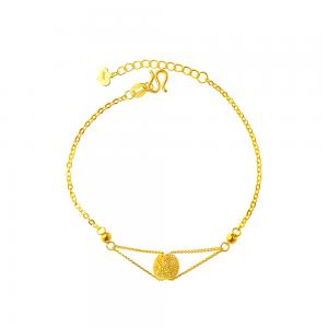 5G黃金樓空金珠手鍊 1.01錢 商品圖