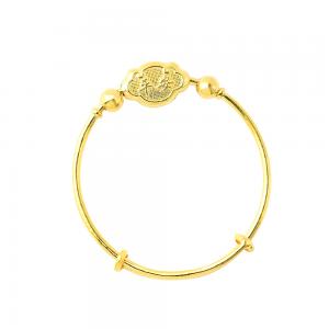 黃金彌月手環 1.11錢 商品圖