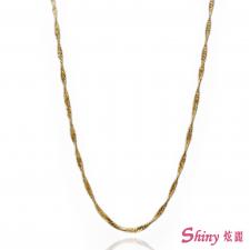 黃金水波鍊 0.84錢 42CM 商品圖