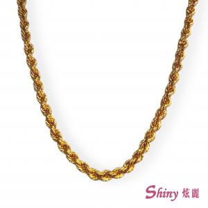 黃金實心麻花項鍊 41.02錢 60CM 商品圖