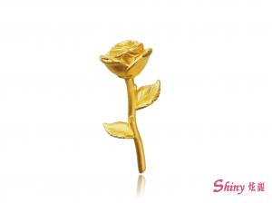 5G黃金玫瑰花 0.80錢 商品圖