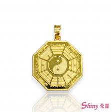 黃金八卦墜子 2.06錢 商品圖