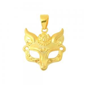 5G黃金狐狸墜子 0.72錢 商品圖