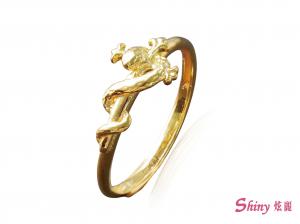 5G黃金蛇年戒指 0.53錢 商品圖