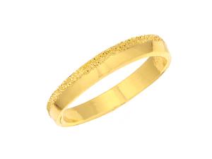 黃金鑽沙細緻尾戒 0.56錢 商品圖