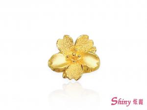 黃金梅花戒指 1.52錢 商品圖