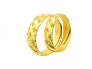 黃金對戒男戒 1.52錢 商品圖