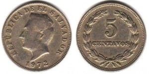1972薩爾瓦多5分幣