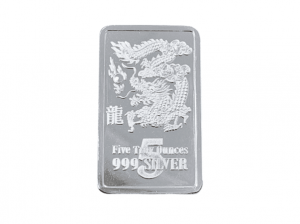 炫麗龍雕銀條5盎司精裝版（.999） 商品圖